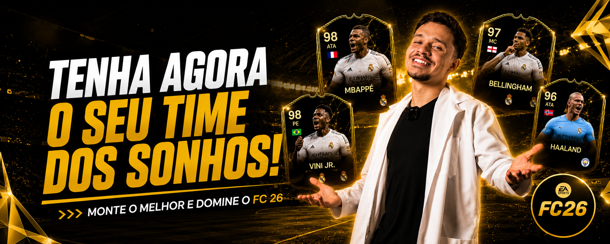 Doctor Coins — Tenha agora o seu time dos sonhos no FC 26